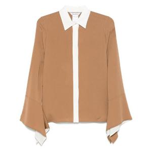 막스마라   긴팔 셔츠 SS25 PIO 143 003 5007286 BROWN