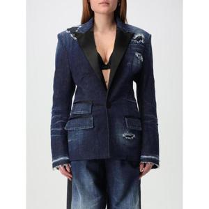디스퀘어드2   여성 블레이저 SS25 S75BN0893S30664 470 6312212 Blue