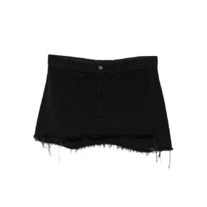 발렌시아가 프린지 미니 스커트 838756TSU16