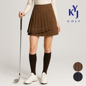 봄가을 플리츠 라인 주름 치마 여성 골프 큐롯 스커트 DPFLSK59