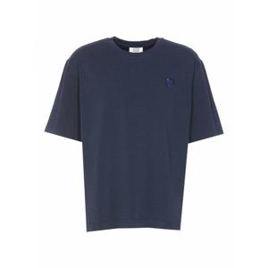 [MAISON KITSUNE] 남성 티셔츠 딥 네이비 볼드 폭스 헤드 LM00107KJ0119P492 Blue /8