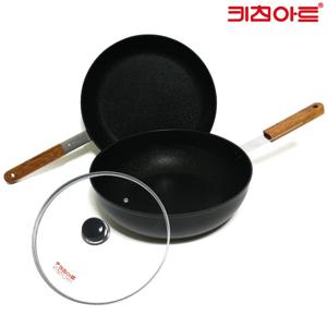 키친아트 포르트 IH 후라이팬2종26+26궁중-커버