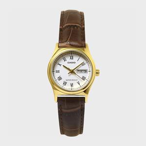 CASIO 카시오 LTP-V006GL-7B 여성 가죽밴드 심플 손목시계