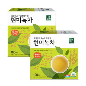 다농원 현미녹차 100T+100T