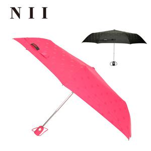 NII 3단 완전 자동 엠보도트 우산