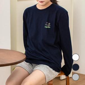 [험블][험블] 캐릭터 레깅스 롱 면 오버핏 긴팔 티셔츠 (9405954