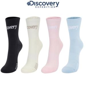 디스커버리 남여공용 가로 로고 미드 삭스 DXSO4043N1