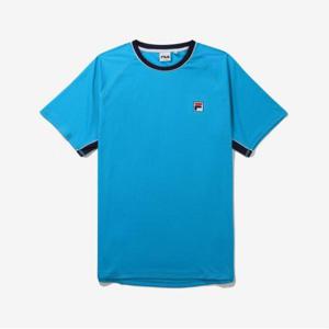 [FILA] 글로벌 파리바오픈 배색 반팔티 (FS2RSF2392M_PBU)