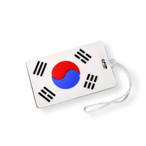 [TRAVELKIN] PVC 캐리어 네임택(태극기). 러기지택 TAG 여행용품