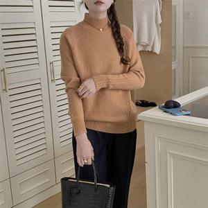 [유니제이] 니델 데일리 하이넥 니트티