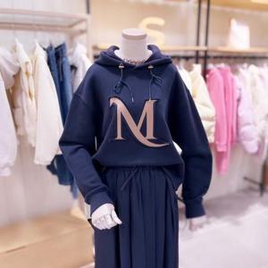 시에로 SK1THFW02M M아플리케 후드 티셔츠