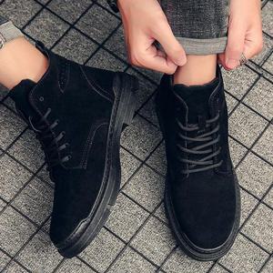 [라일리] Rly 캐주얼 털 워커 스웨이드 기모 안감 데일리 방한화