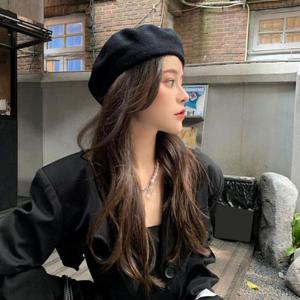 [라일리] Rly 여성 가을겨울 양모 베레모 화가모자 울베레모 빵