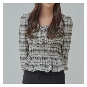[미쏘][미쏘]밴딩포인트 블라우스 BLAT1QC RE(MIWBLAT2QC).