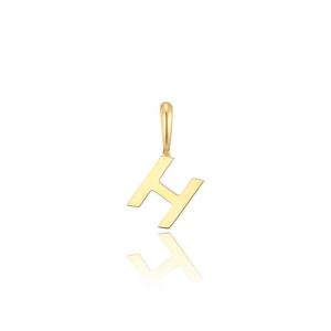 [GB] 플레인 알파벳 H 14K GOLD 비쥬참 LPP2105HG