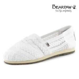[베어파우(슈즈)]여성 SAGE CROCHET 레이스 슬립온 스니커즈 (K3100084NB-W-EGR)