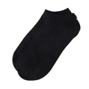 여자 기본 검정색 뒷굼치 포인트 발목 양말 1켤레