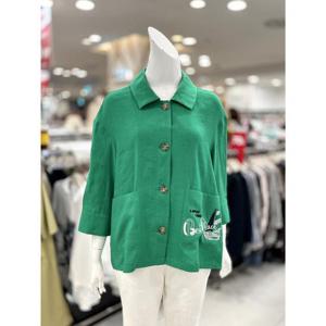 소고 세이브존01 린넨 혼방 7부 소매 재킷 TJ2GA19