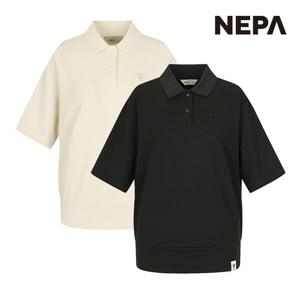 네파 여성 그린마인드 반팔 폴로 티셔츠 (루즈핏) 7J45260