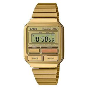 CASIO 카시오 A120WEG-9A 공용 레트로 디지털워치 골드
