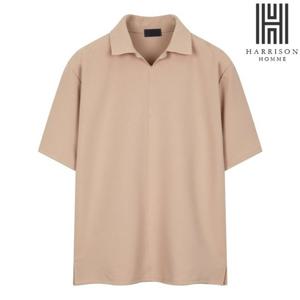 [해리슨] 로이 절개 오픈 반팔 카라티 CRS1400