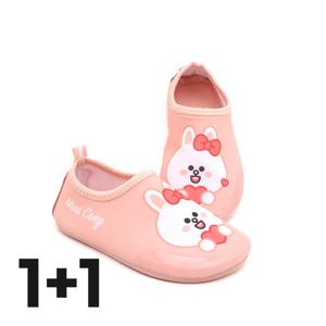 미니브라운앤프렌즈 하트 워터슈즈(코니) ( l+l 교차)