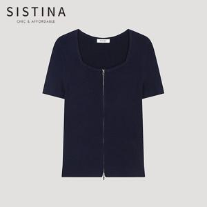 [SISTINA] 인기 스퀘어넥 투웨이 집업 가디건_ASKCDO21590_NA
