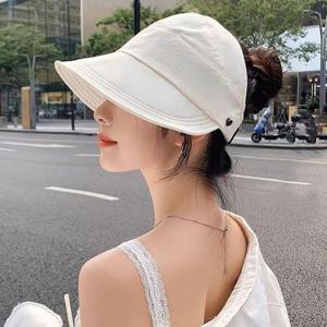 [라일리] Rly 햇빛차단 여름 썬캡모자 여성 캡보닛햇 패션모자