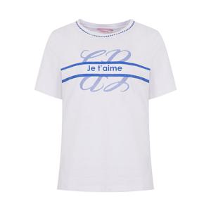 [크로커다일 레이디]캐주얼 라운드 반팔 티셔츠 CLDMTS205