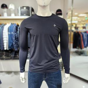 [루이까스텔]남성 냉감 1단 로고프린트 라운드 티셔츠/7GDTS308B
