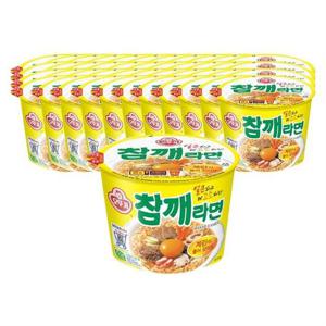 오뚜기 참깨라면 컵라면 110g 48개