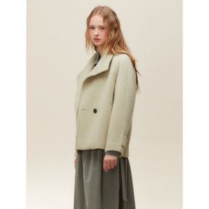 [써스데이아일랜드]하이넥 하프 코트(T228MCT245W)