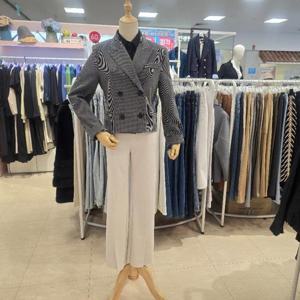오프리미츠 HC26 70% 테일러드 투버튼 더블 세미캐주얼 크롭정장숏재킷남구홈플러스 M23jk1901