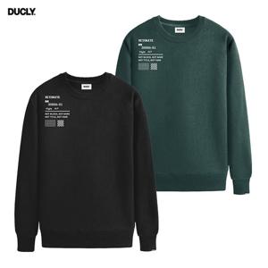 [듀클라이] 프리미엄 맨투맨 티셔츠 DUP-M1015 기모선택