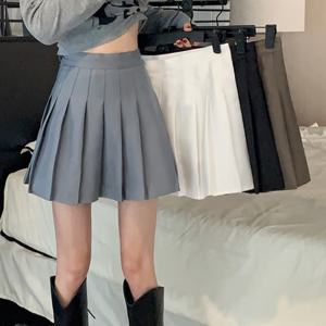[블랙린드][블랙린드] 미디 기장 테니스 스커트 B24BSK557