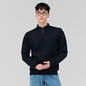 [체이스컬트]남성 셔츠 레이어드 스웨터-DFRK5212D0G