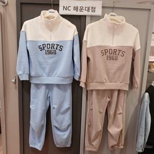 [오후]와우~멋스럽고 고급진 상하복~반집업 융기모세트 OHSM24T02