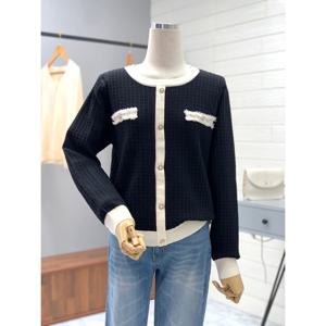 [애티쉬]골지 라인 배색니트 BNS1R706