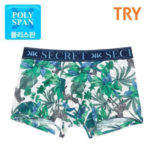 TRY 국내산 남성 폴리스판 아웃밴드 남자 드로즈 팬티