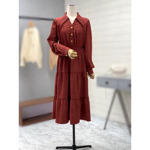 [애티쉬]카라 플리츠원피스 BOP1R796_OD