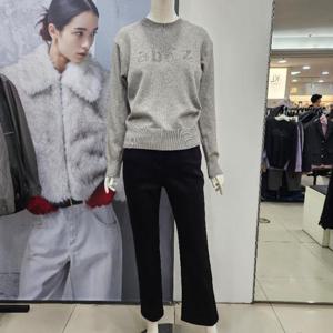 ab.f.z DP01 브랜드로고라운드니트 AFZ1HW37