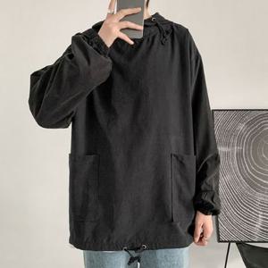 남자상의 후드티셔츠 후드자켓 아노락 빅포켓 데일리