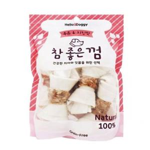 헬로도기 참 좋은껌 우유/치킨맛 6P