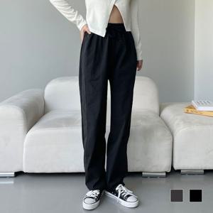 일자바지 베이토 옆라인 밴딩 조거 팬츠 SD 230456