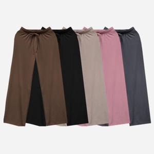 세로라인 찰랑 와이드 팬츠 SD240403 팬츠 여성 와이드 나팔