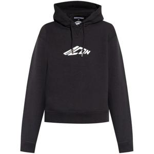 디스퀘어드2 후드 티셔츠 S80GU0106D25007 900 BLACK