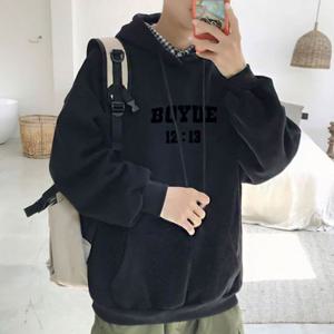 남자긴팔 남자 가을 겨울 기모 안감 외출 후드 티셔츠