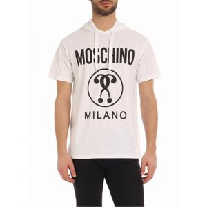 [MOSCHINO] 라프리마 남성 티셔츠 더블 Question Mark 인 화이트 070820401001 /8