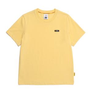 내셔널지오그래픽 N255UTS910 네오디 스몰로고 반팔 티셔츠 YELLOW