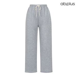 [ab.plus] 밴딩 리본끈 포켓 기모 일자 팬츠 (LSZ1MPA2A)
